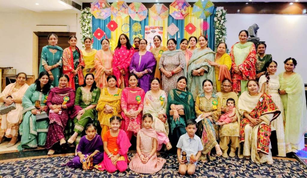 Women of Hoshiarpur celebrated Teej festival